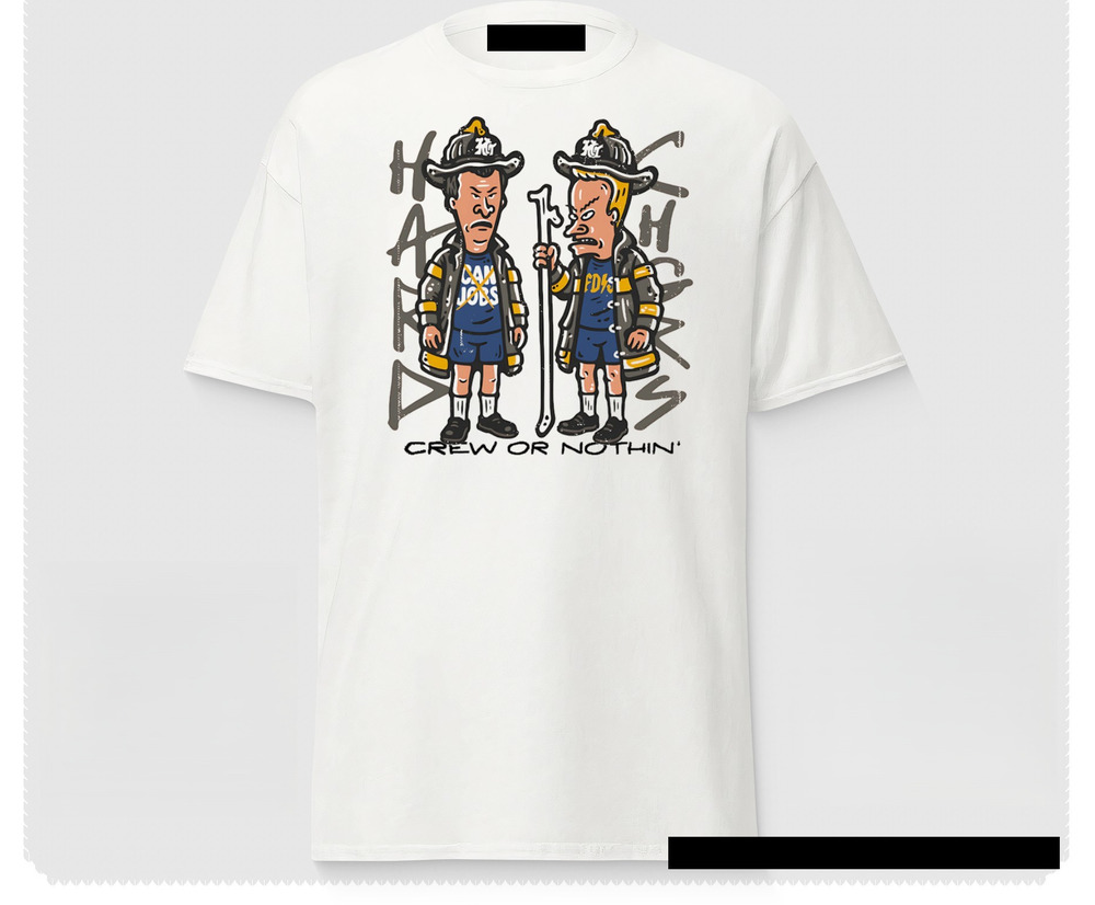Beavis And Butt-Head Firefighters Tee
